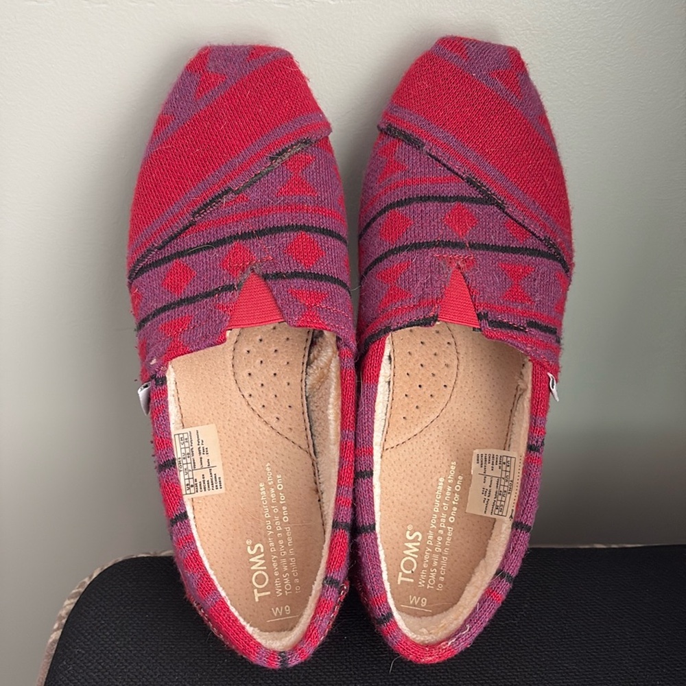 Toms Fleece Lined Womens Shoes